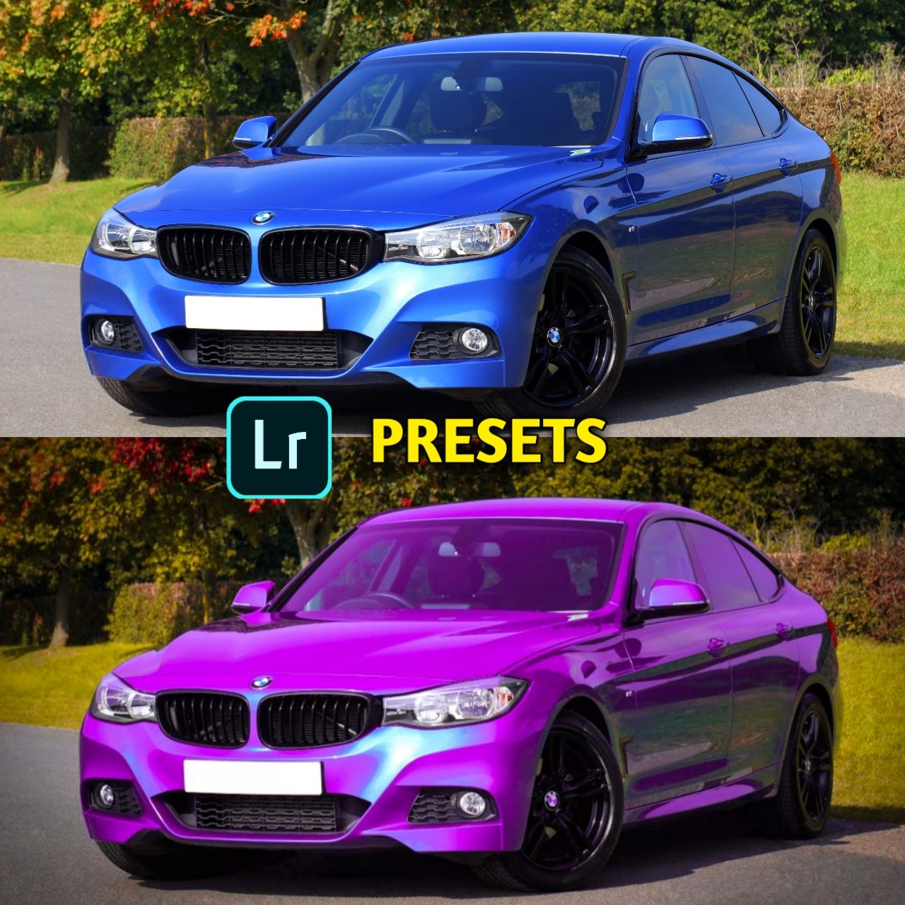 Adobe Lightroom presets of BMW car 2020