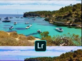 Majorca Spain sunny beaches lightroom presets