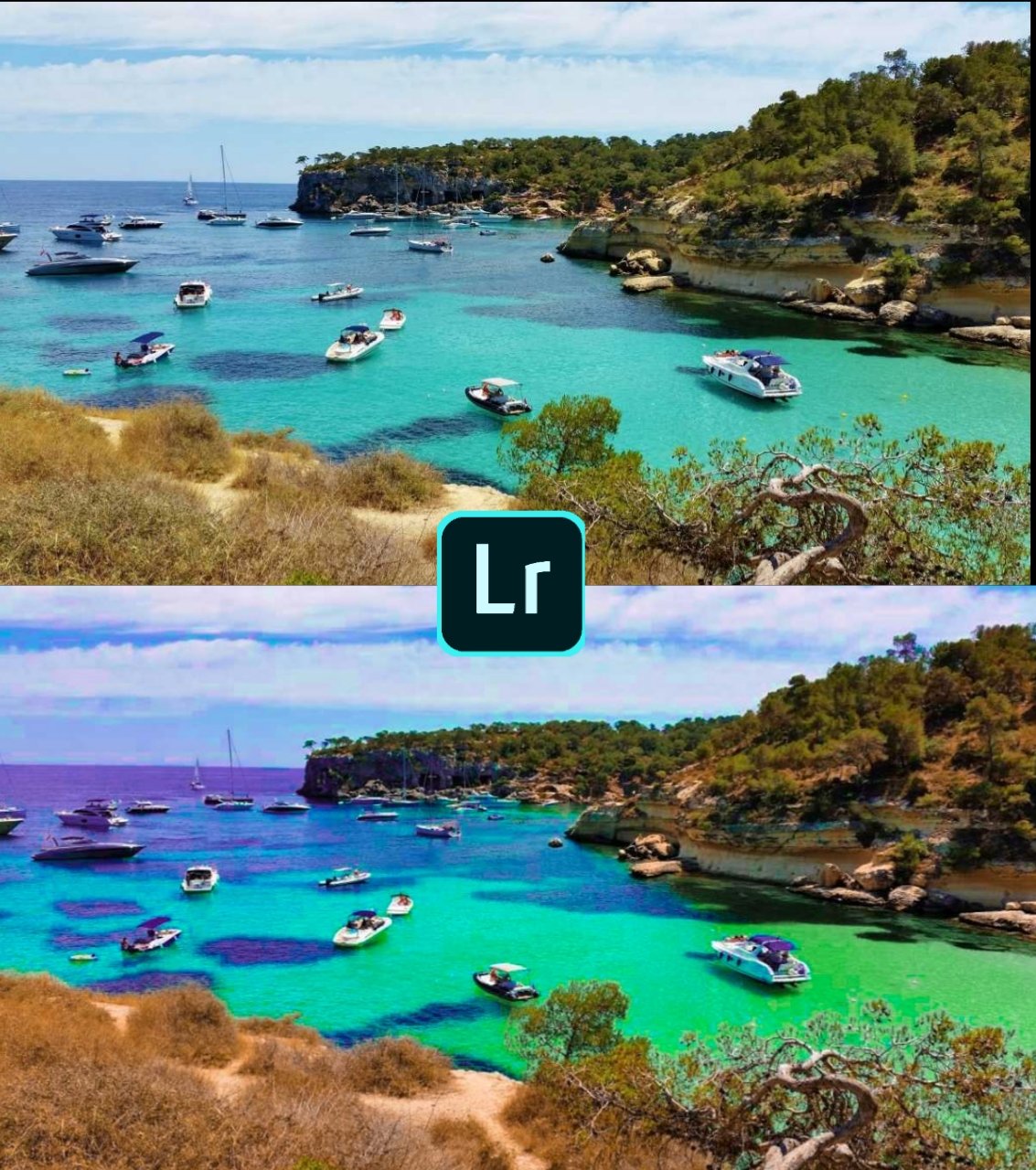 Majorca Spain sunny beaches lightroom presets