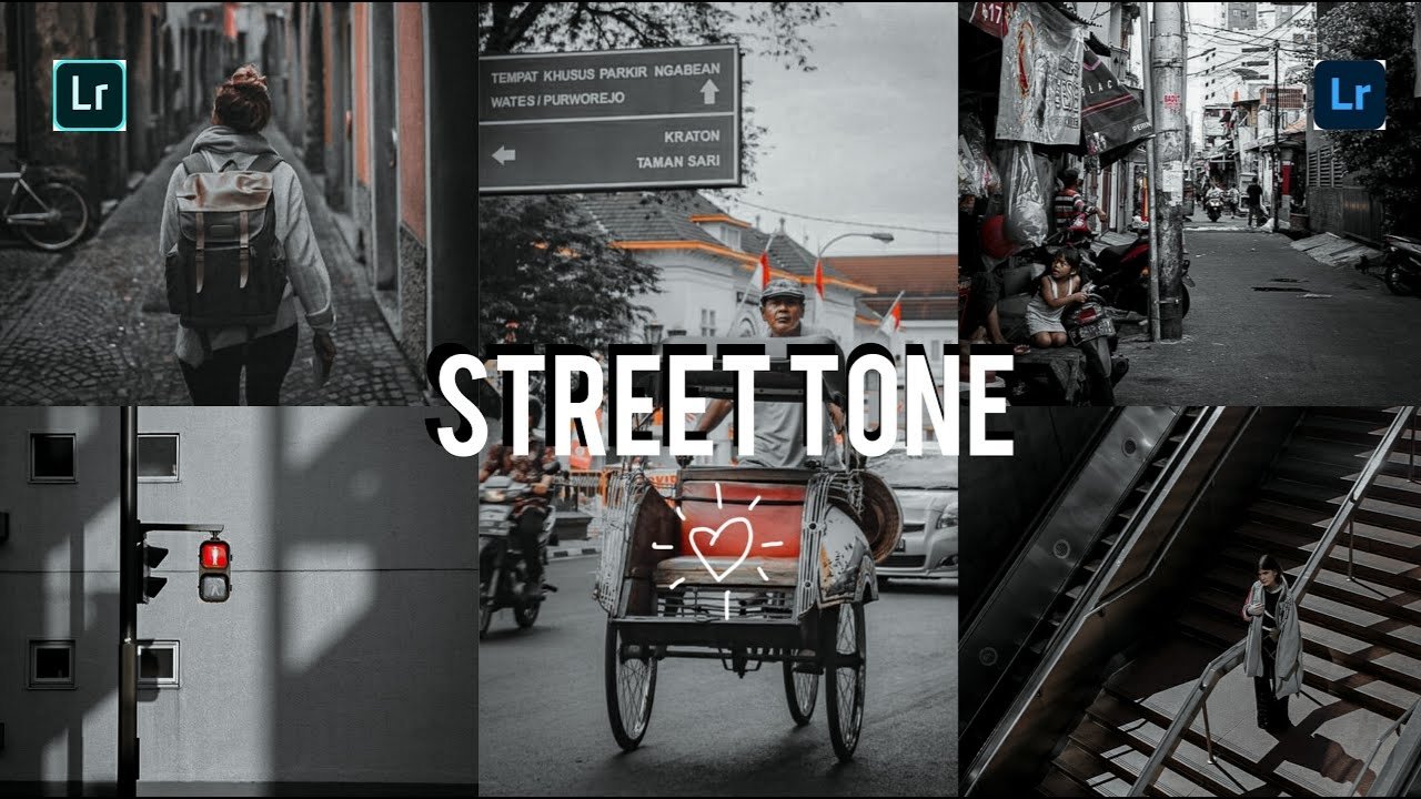 Street photography lightroom presets